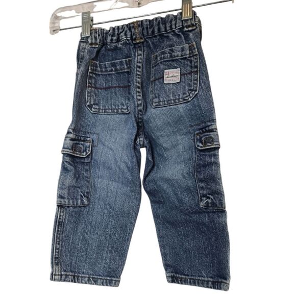 Baby Boy 24M Levi Cargo Blue Jeans Casual Cute Kids Bottoms Clothes Denim Pant - Picture 6 of 6